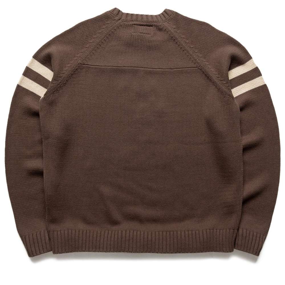 Peanuts x Market Spike Knit Brown Snoopy Collaboration Sweater NWT, US Men's MED - Picture 2 of 8